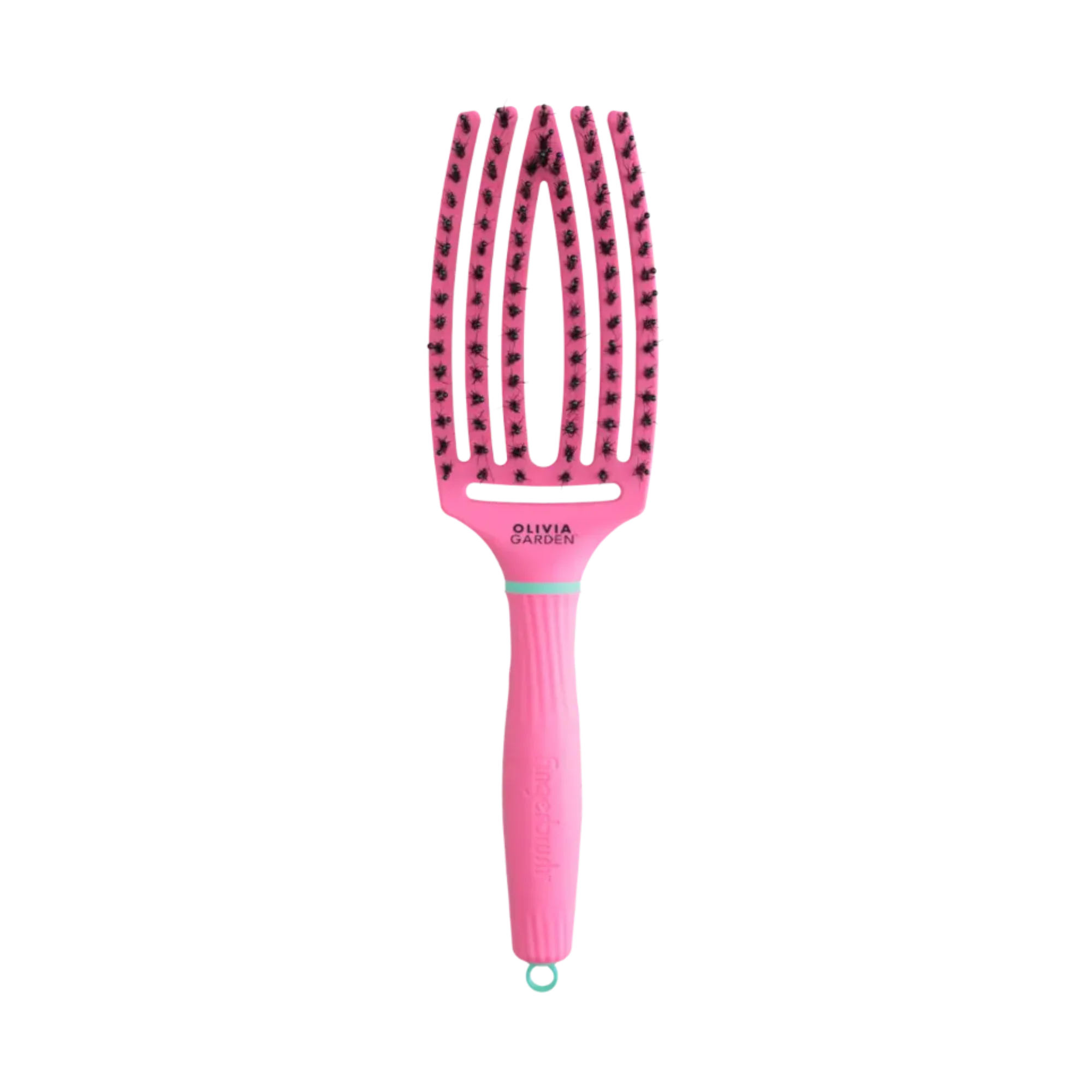 OLIVIA GARDEN FINGERBRUSH COMBO MEDIUM INNER CHILD Szczotka do rozczesywania włosów – Edycja limitowana Bubble Blue