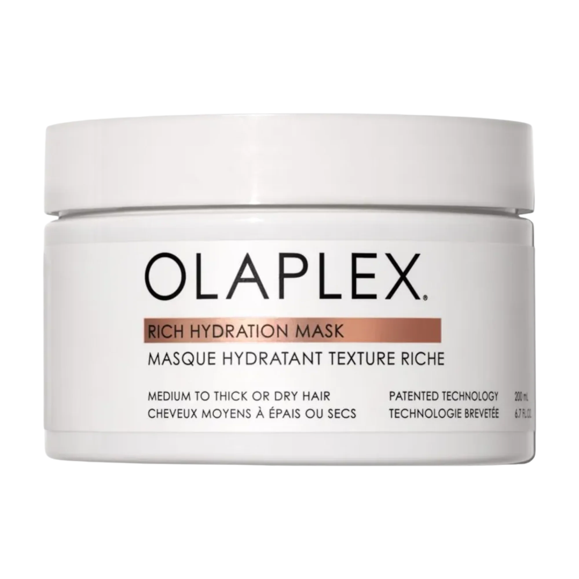 OLAPLEX RICH HYDRATION MASK Intensywnie nawilżająca maska do włosów suchych i puszących się 250 ml