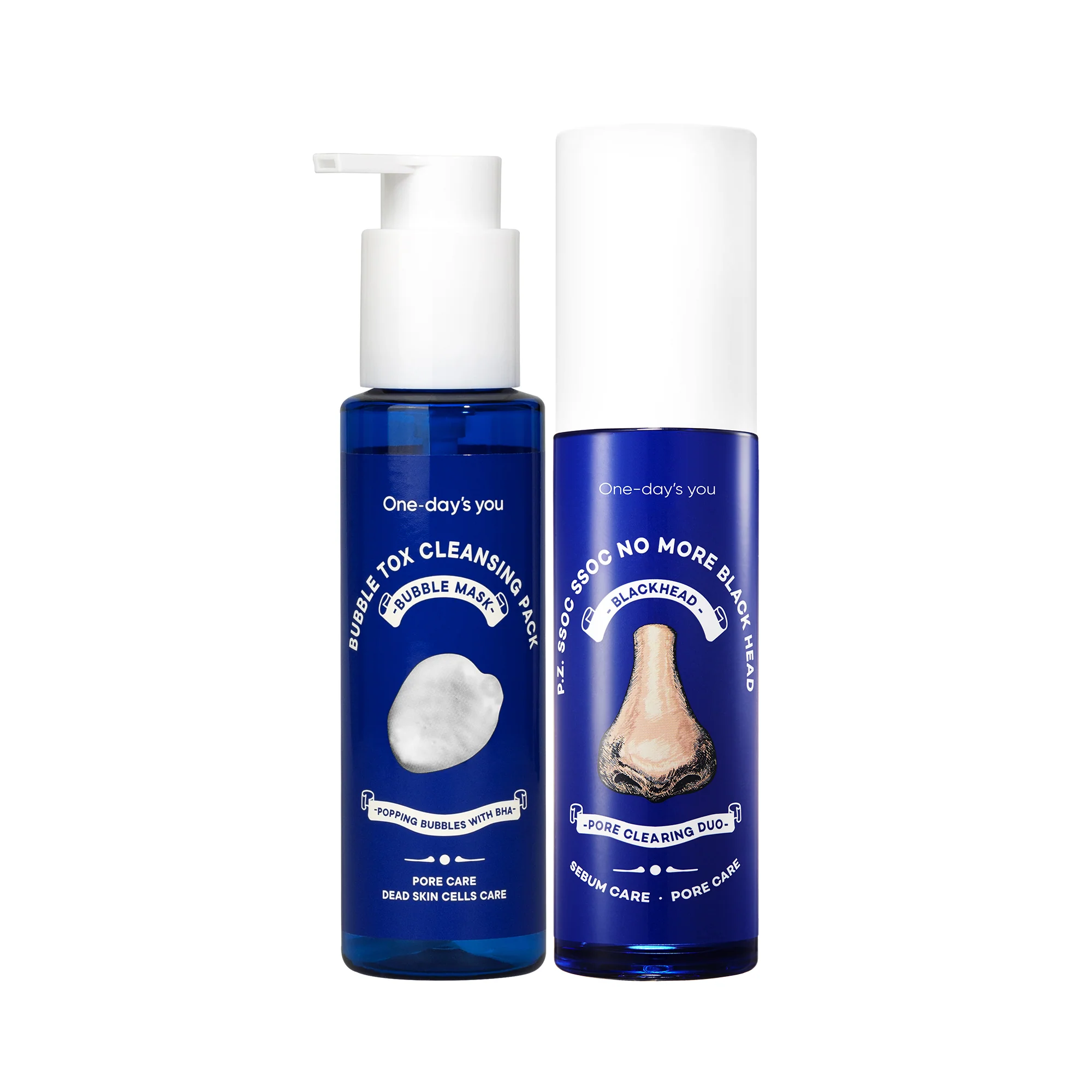 ONE-DAY’S YOU Pore Purity Duo – oczyszczający duet na zaskórniki i rozszerzone pory