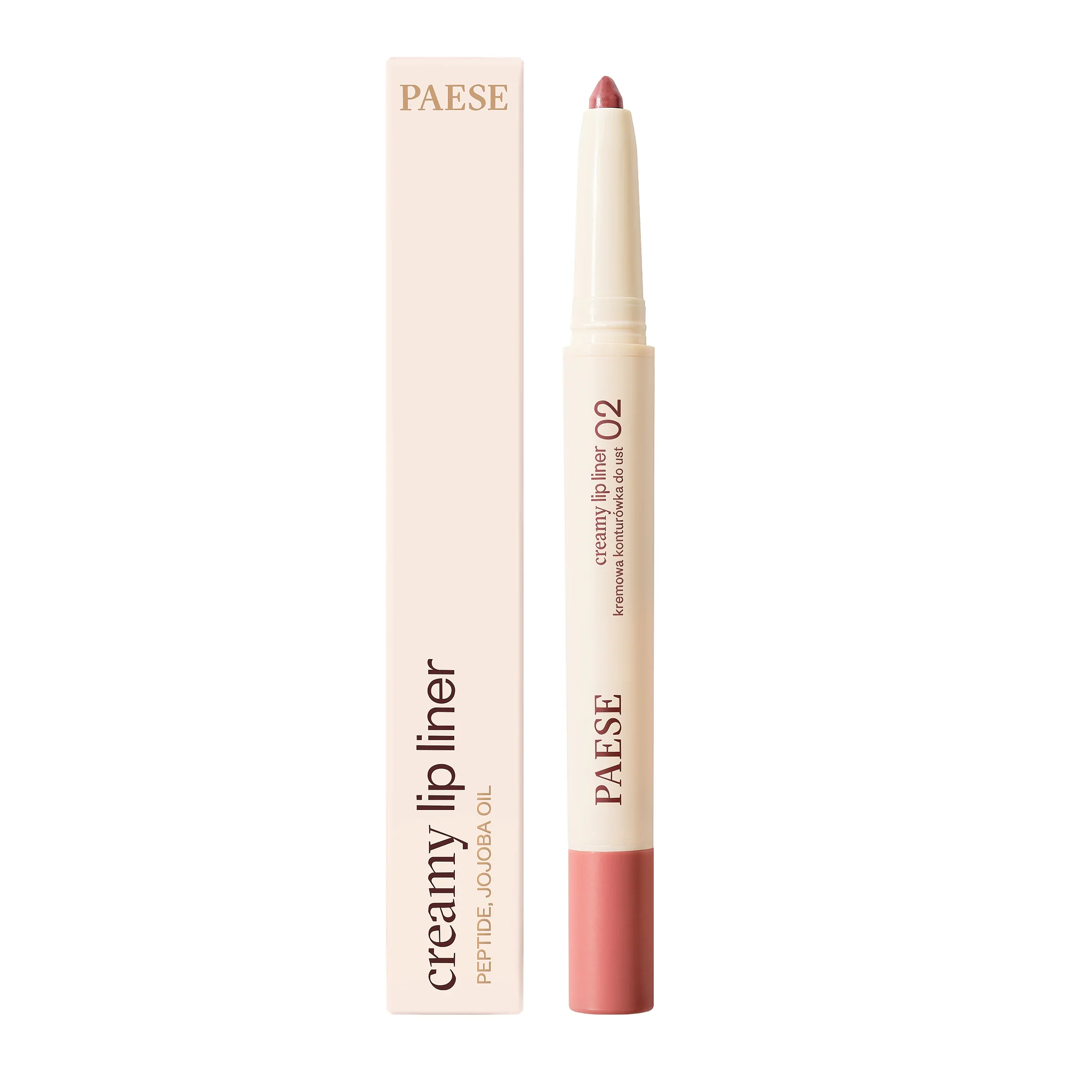 PAESE CREAMY LIP LINER Kremowa konturówka z peptydami 0,6 g - Image 3