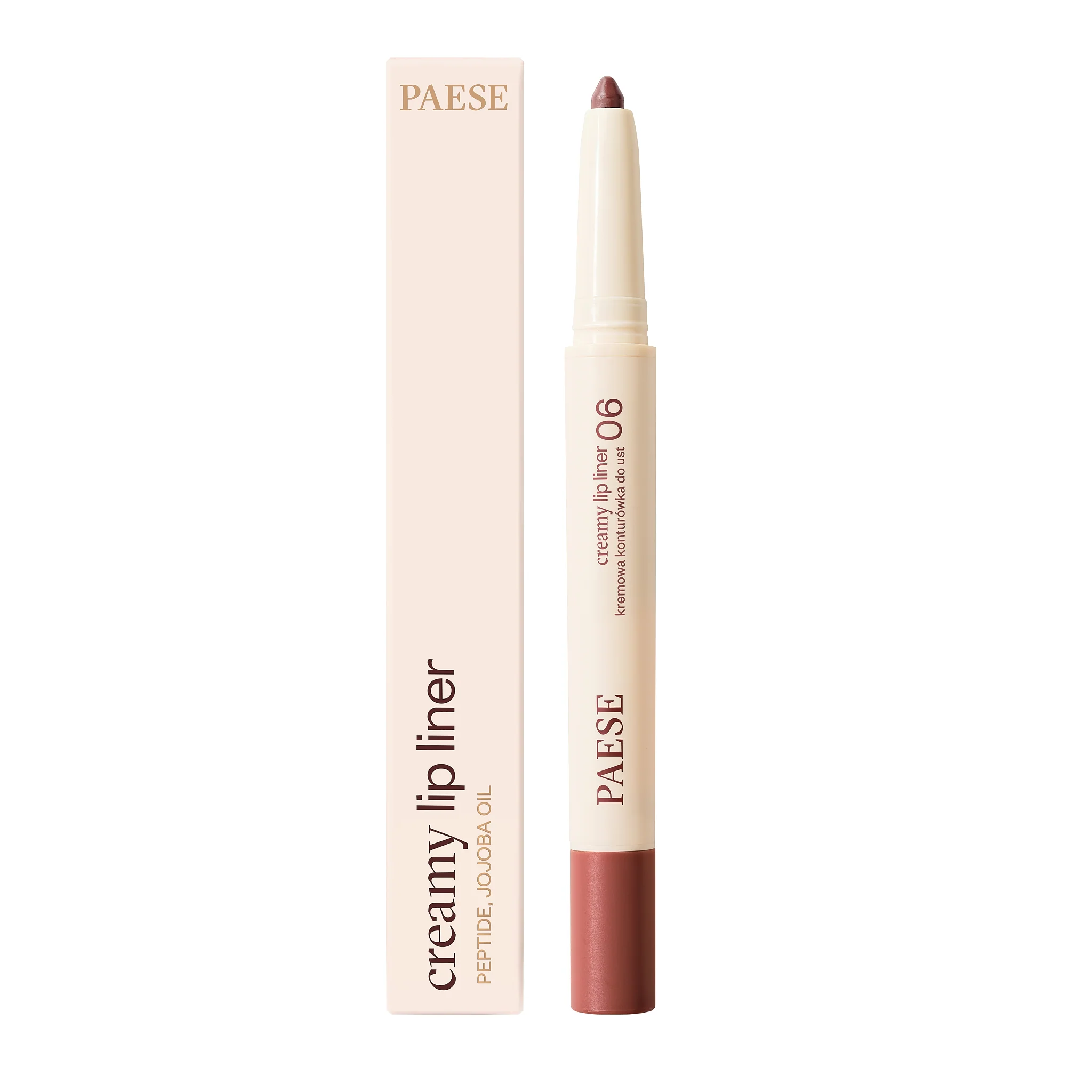 PAESE CREAMY LIP LINER Kremowa konturówka z peptydami 0,6 g - Image 7