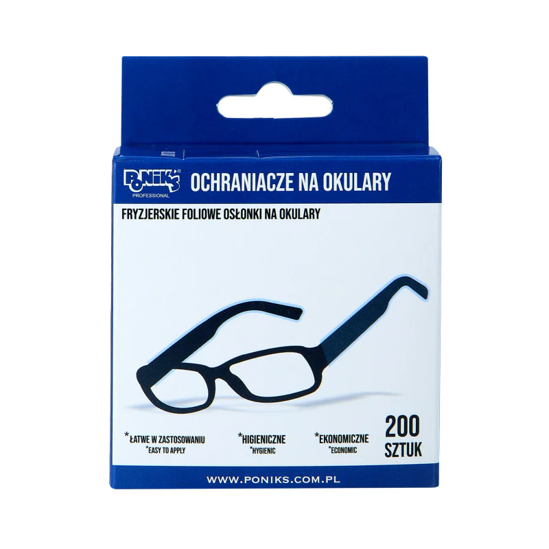 PONIK’S Ochronne osłonki na okulary 200 szt.