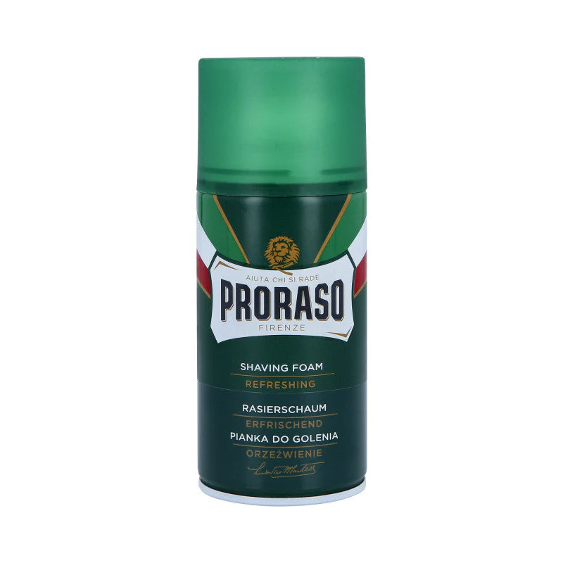 PRORASO GREEN LINE SHAVING Pianka do golenia z eukaliptusem i mentolem 300 ml