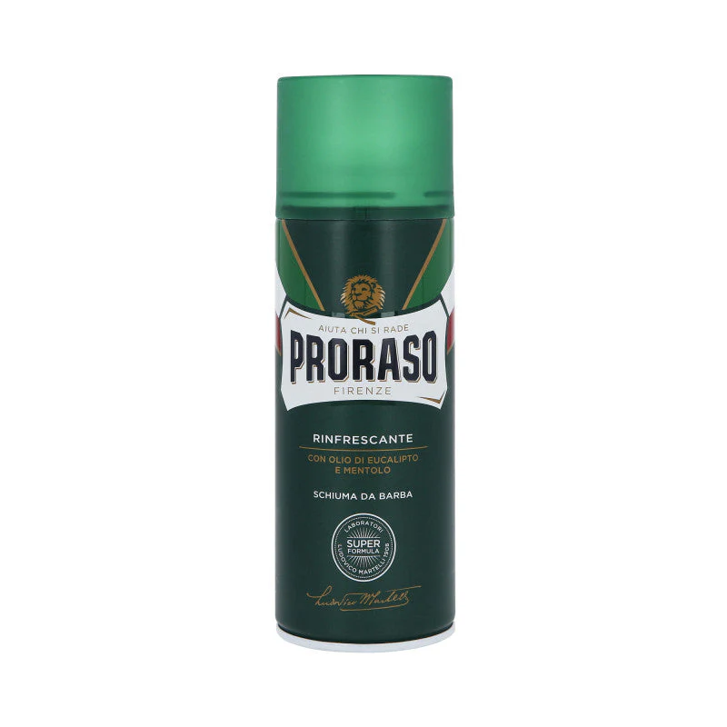 PRORASO GREEN RINFRESCANTE Odświeżająca pianka do golenia 400 ml