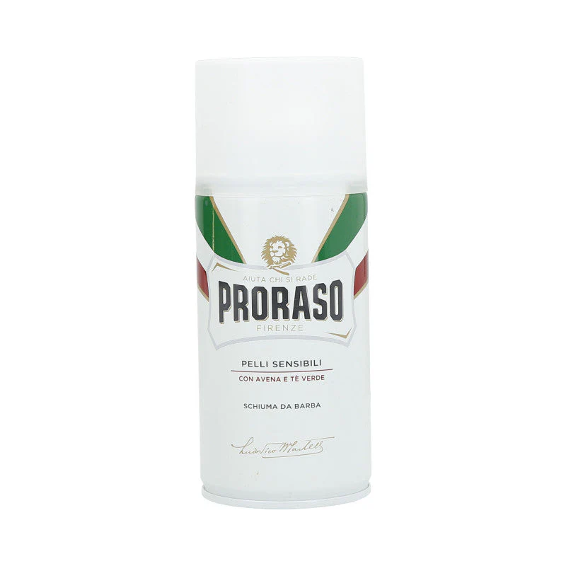 PRORASO WHITE Łagodząca pianka do golenia 300 ml