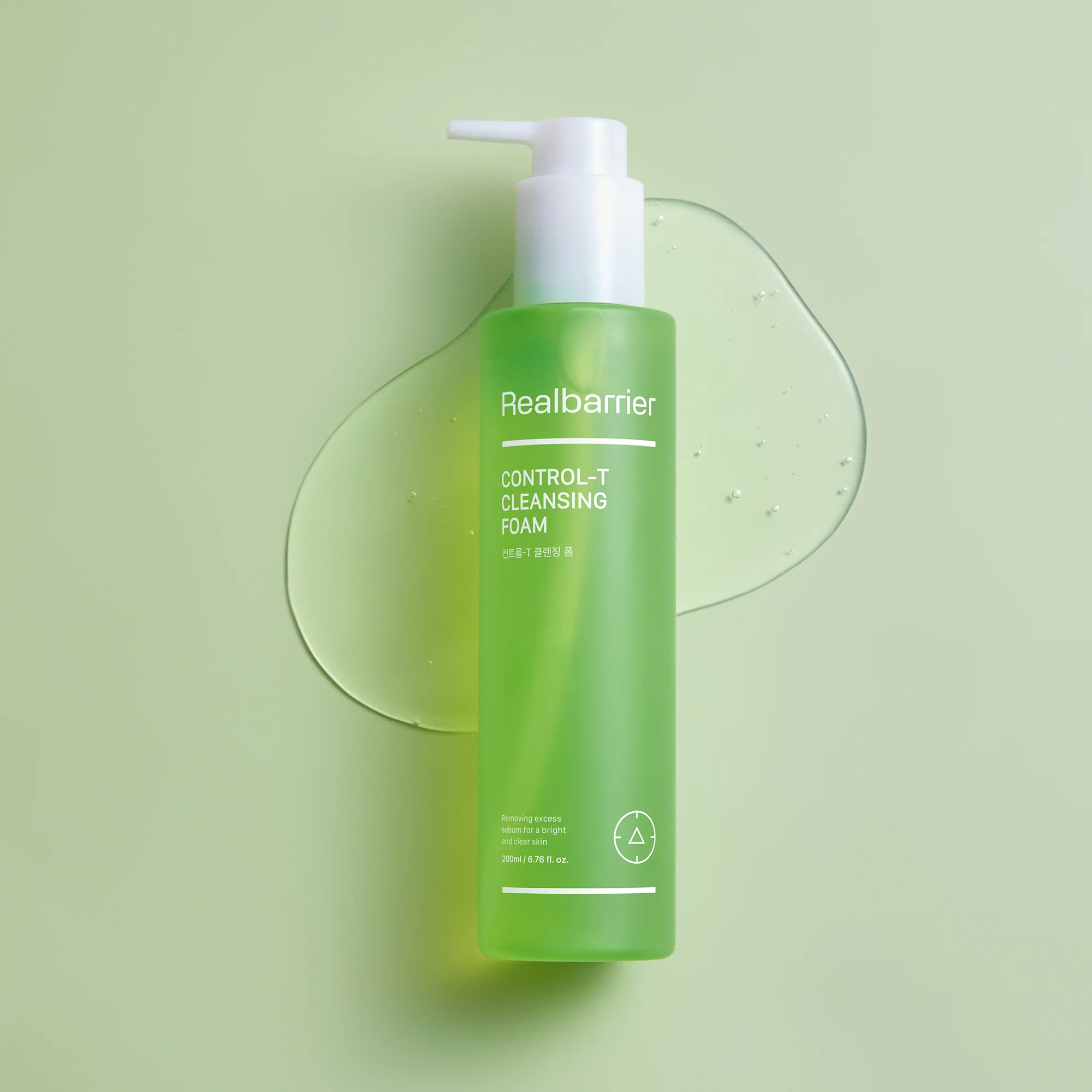 REAL BARRIER CONTROL-T Oczyszczająca pianka regulująca sebum 200 ml - Image 3