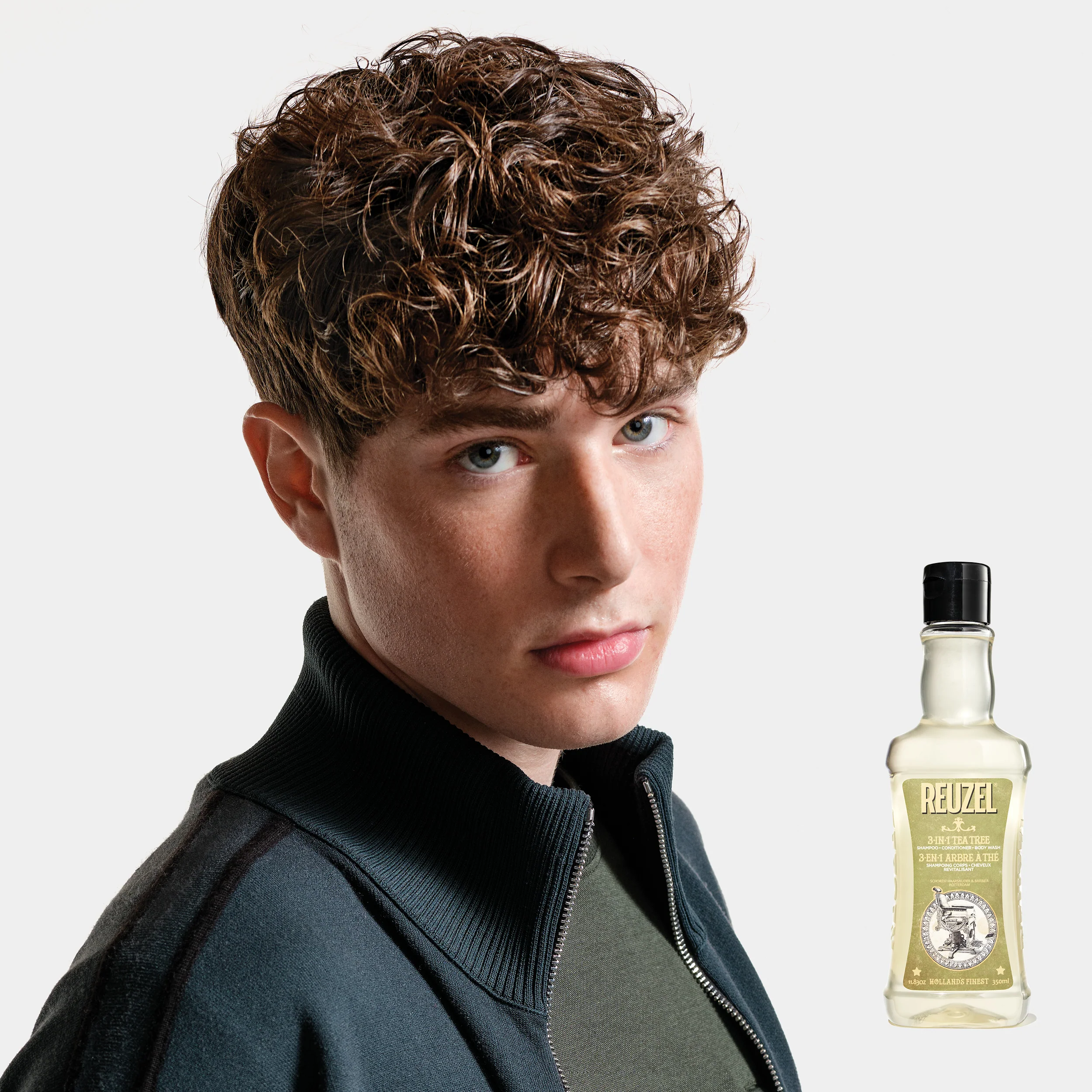 REUZEL 3w1 TEA TREE Szampon do włosów, skóry głowy i ciała 100ml - Image 3