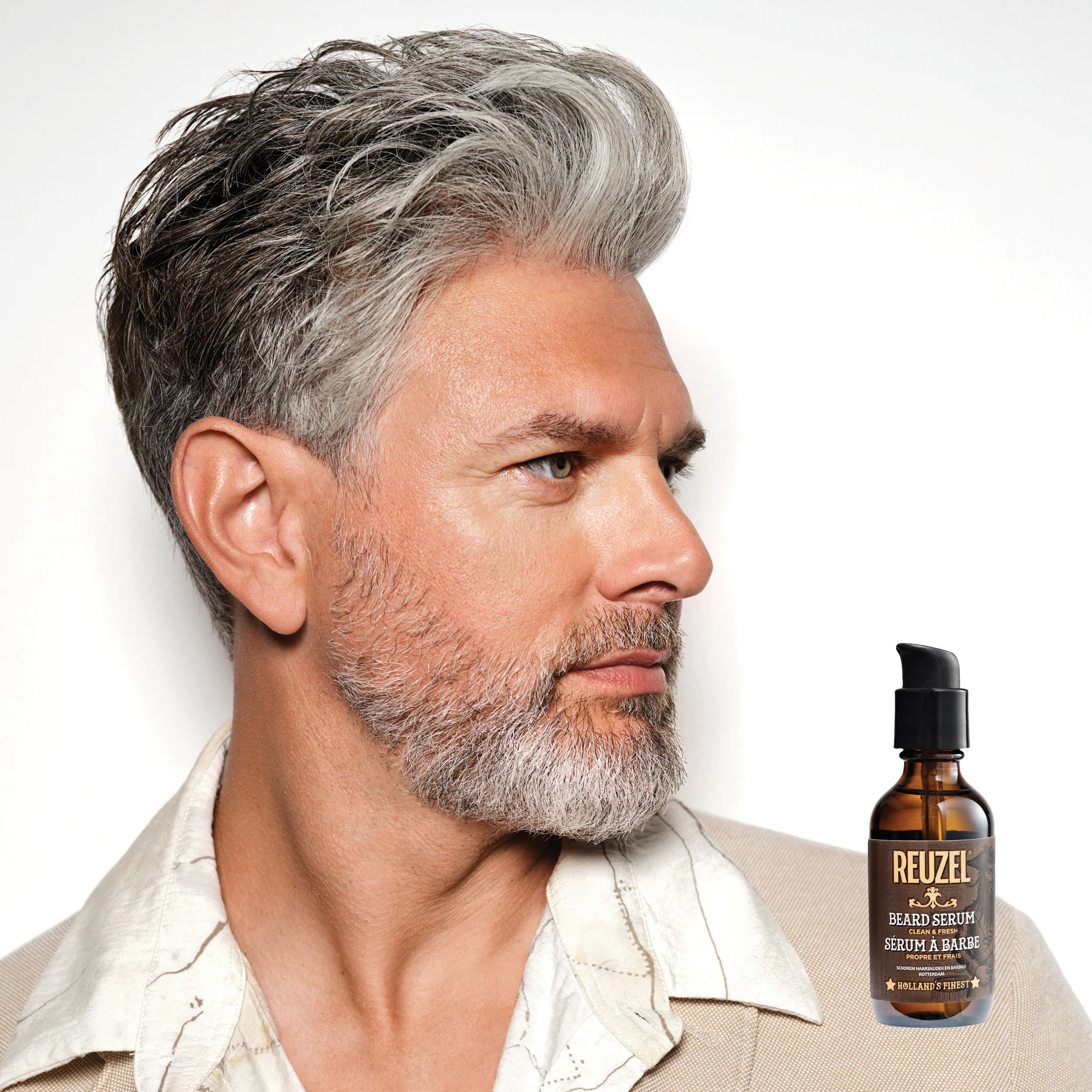REUZEL BEARD SERUM CLEAN & FRESH Serum wzmacniające do wąsów i brody 50 g - Image 2