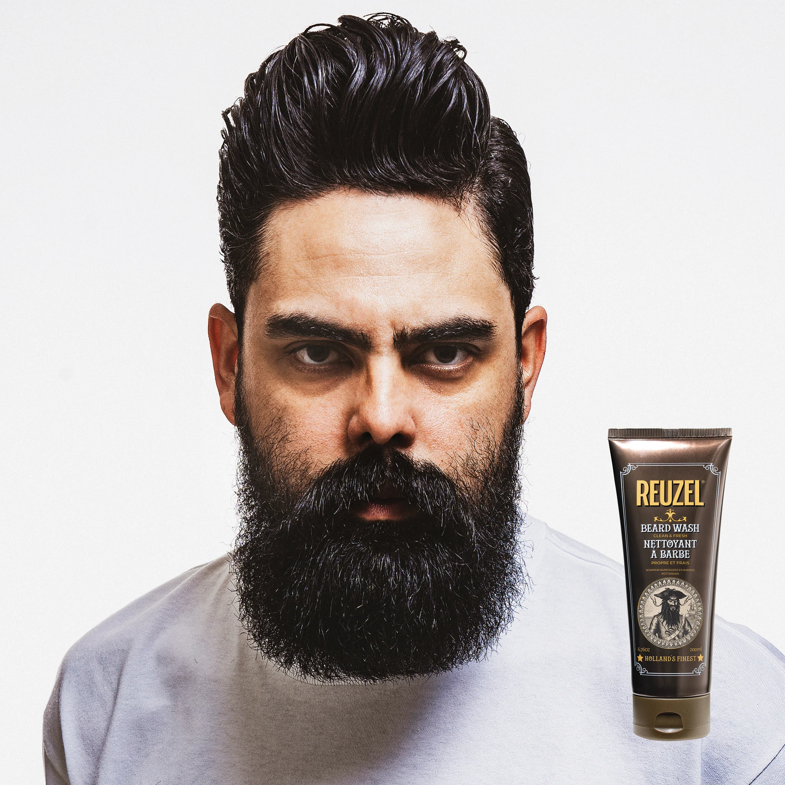 REUZEL Clean&Fresh Szampon do brody 200 ml - Image 3