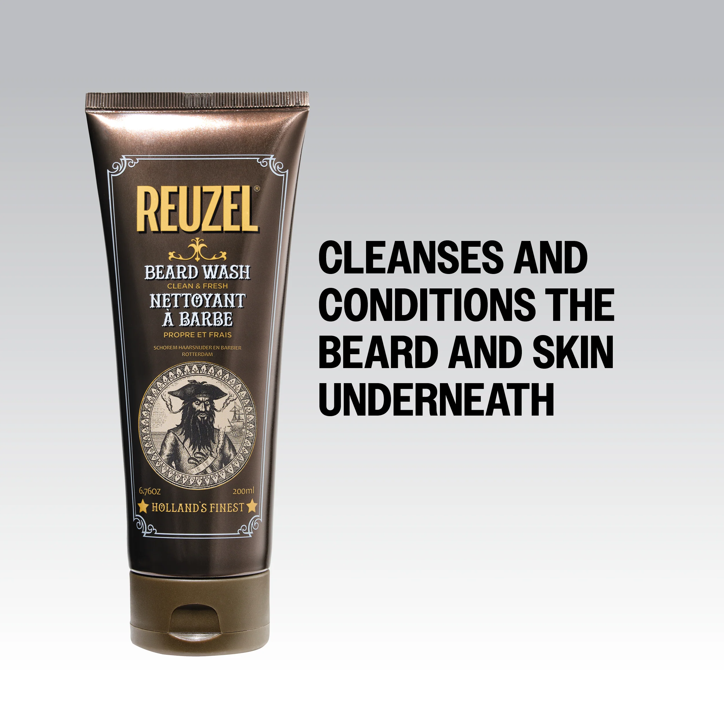 REUZEL Clean&Fresh Szampon do brody 200 ml - Image 4