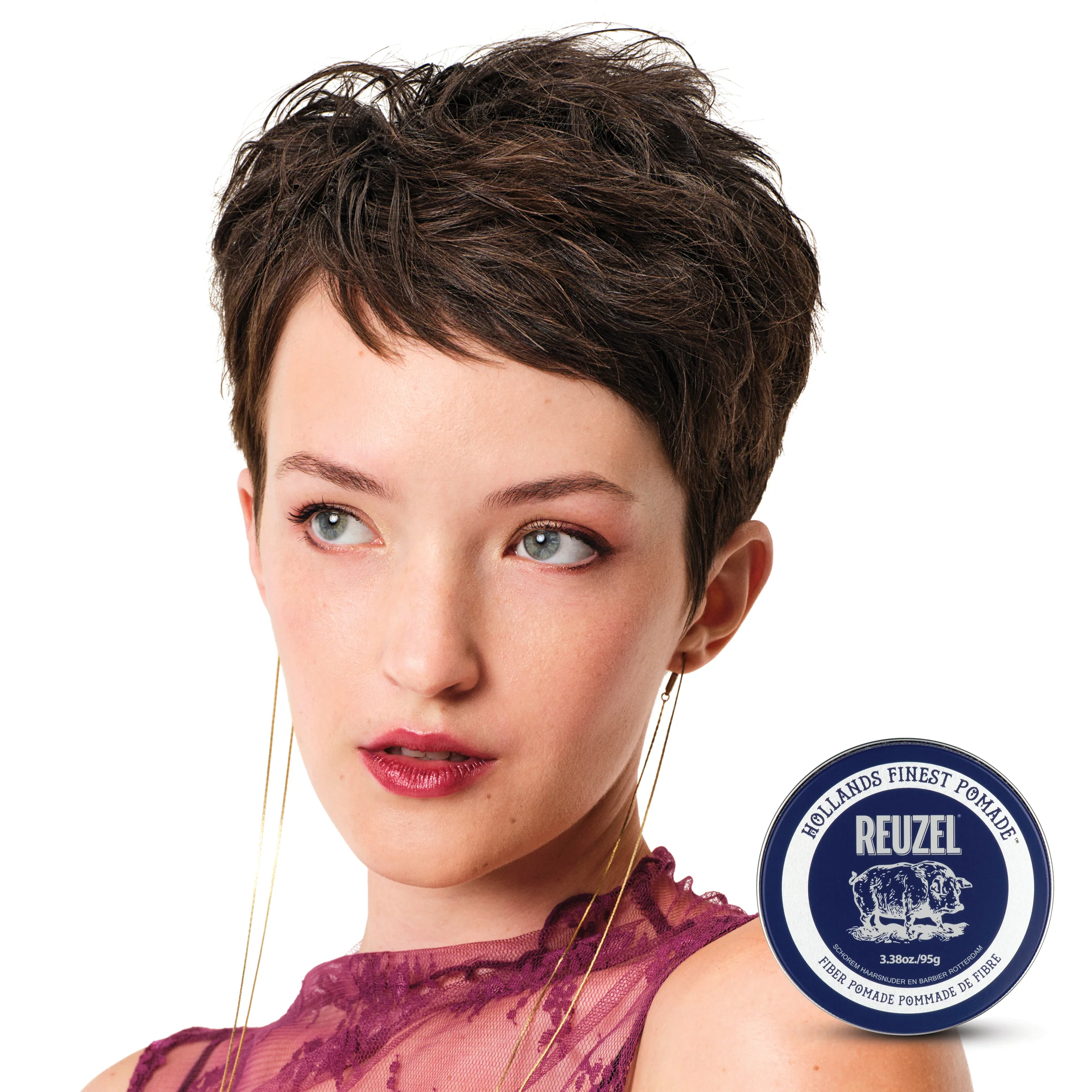 REUZEL FIBER POMADE Pomada włóknista do włosów o mocnym utrwaleniu 35 g - Image 3