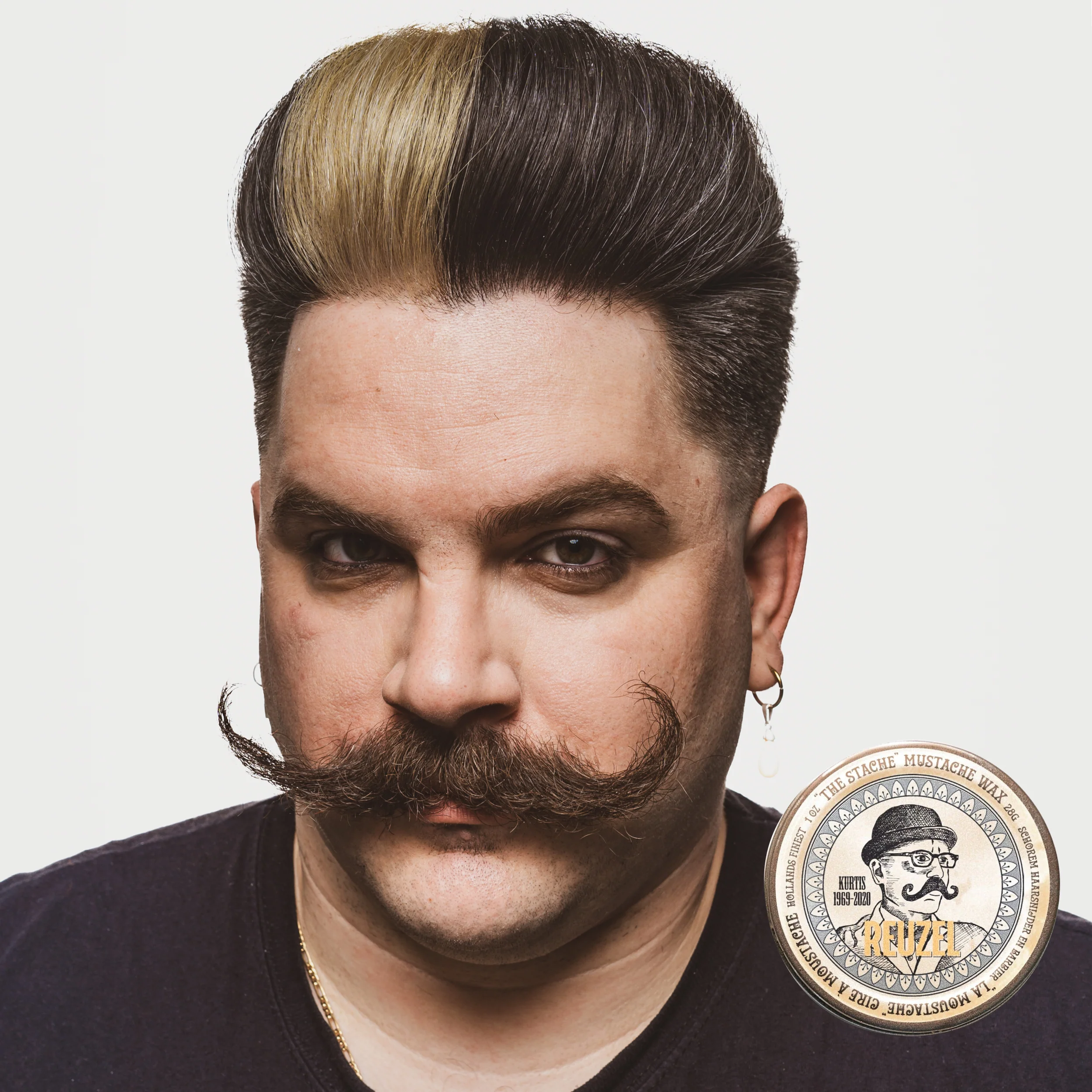 REUZEL THE STACHE Wosk do wąsów i brody 28 g - Image 2