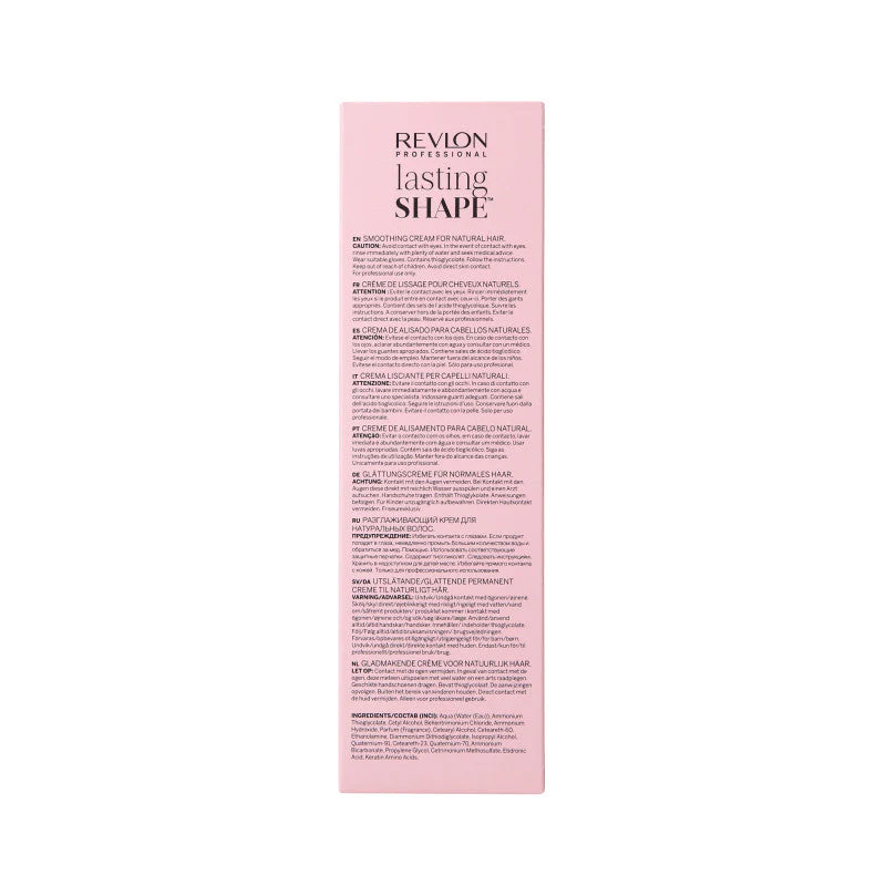 REVLON PROFESSIONAL LASTING SHAPE SMOOTH NATURAL Krem do trwałego prostowania włosów 250 ml - Image 2