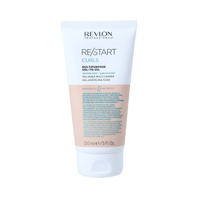 REVLON RE/START CURLS OIL Nawilżający olejek żelowy modelujący włosy kręcone 150 ml