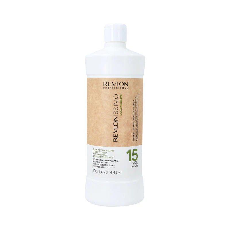 REVLON REVLONISSIMO COLOR SUBLIME VEGAN Aktywator olejowy 4,5% 15 vol 900 ml