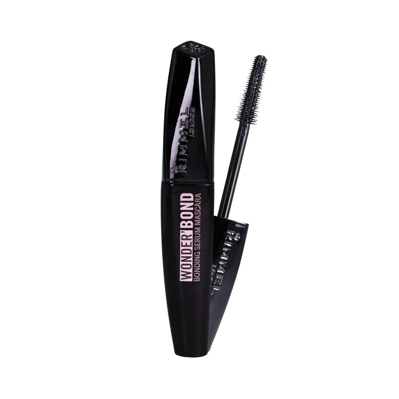 RIMMEL WONDER BOND BONDING SERUM Wydłużający tusz do rzęs ze wzmacniającym serum 001 Black 11 ml