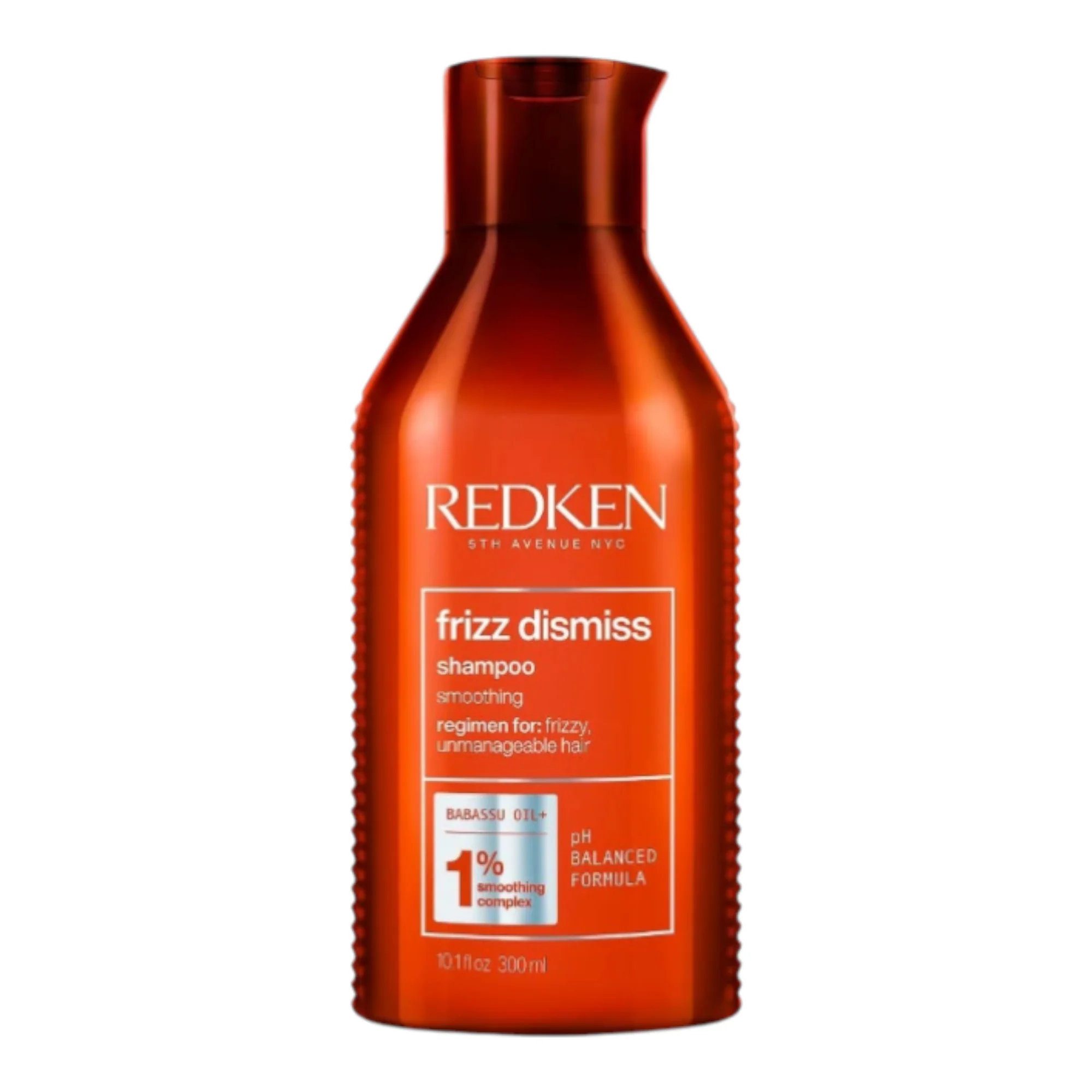 REDKEN FRIZZ DISMISS Wygładzający szampon zapobiegający puszeniu się włosów 300 ml