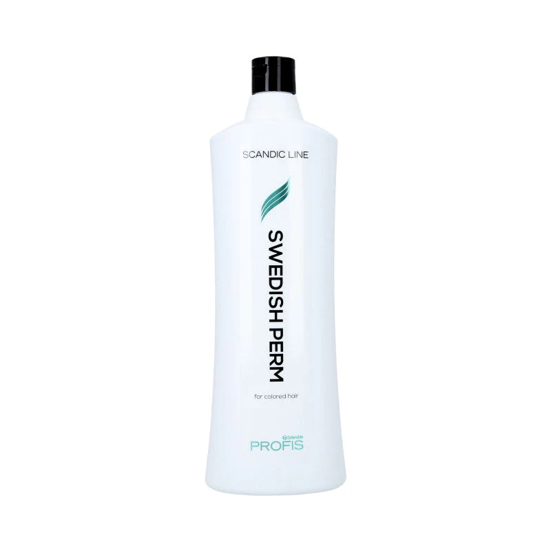 SCANDIC LINE SWEDISH PERM Płyn do trwałej do włosów farbowanych i rozjaśnianych 1000 ml