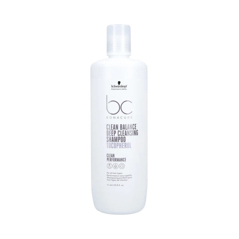 SCHWARZKOPF BC CLEAN BALANCE DEEP CLEAN Szampon oczyszczający do włosów 1000 ml