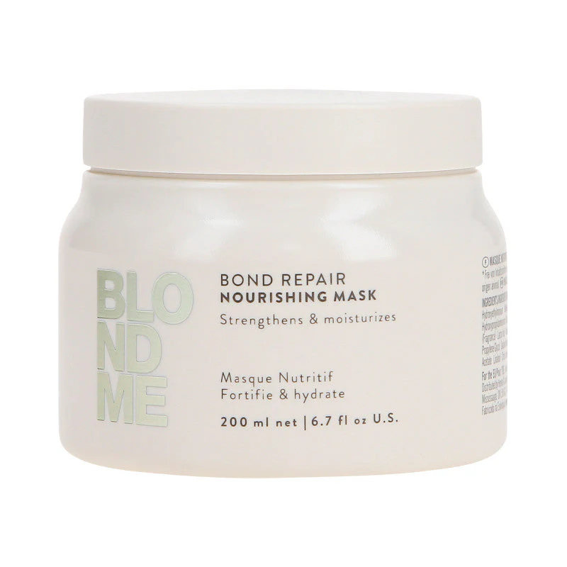 SCHWARZKOPF BLONDME BOND REPAIR NOURISHING Wzmacniająca maska do włosów suchych i zniszczonych 200 ml