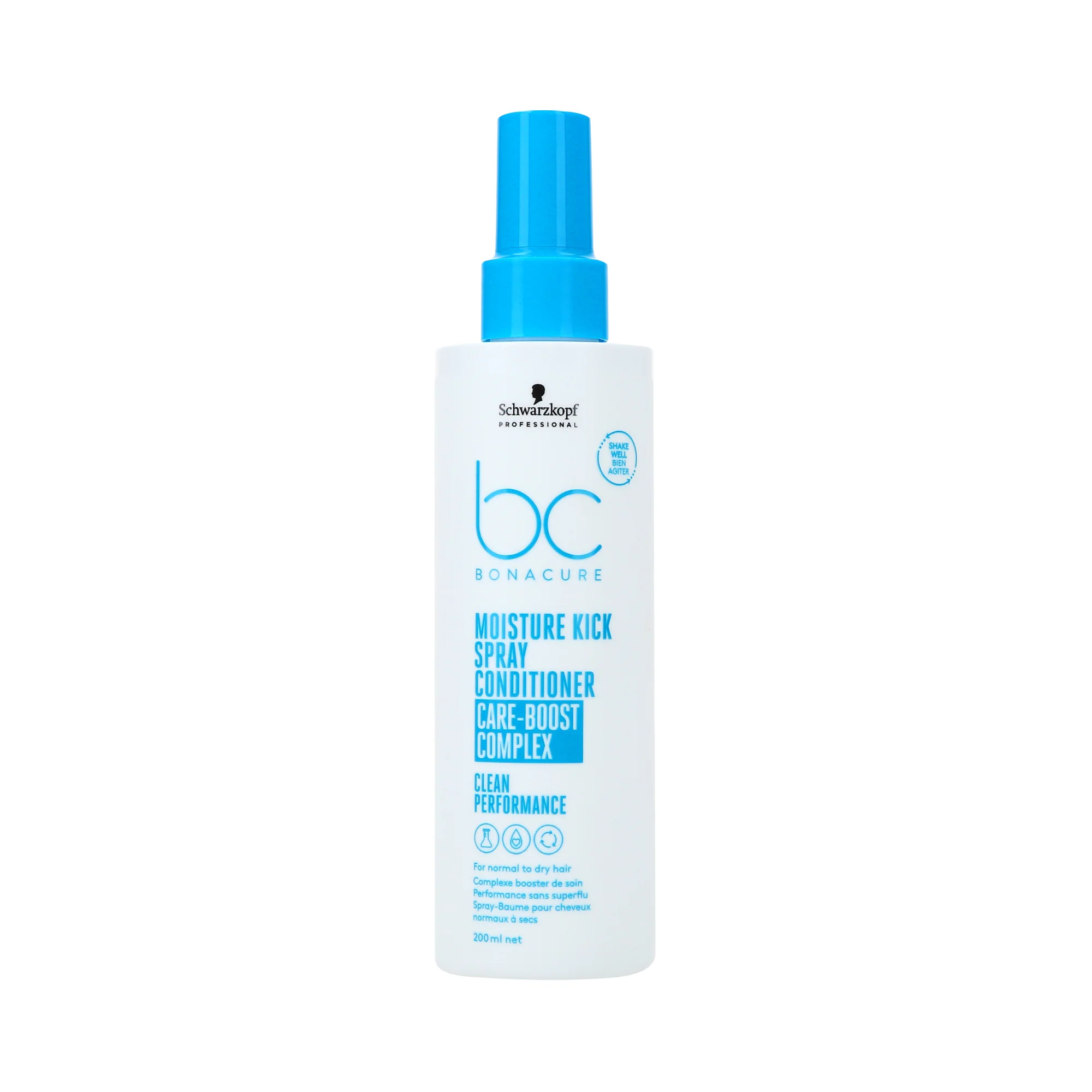 SCHWARZKOPF BONACURE MOISTURE KICK Dwufazowa odżywka w sprayu 200 ml