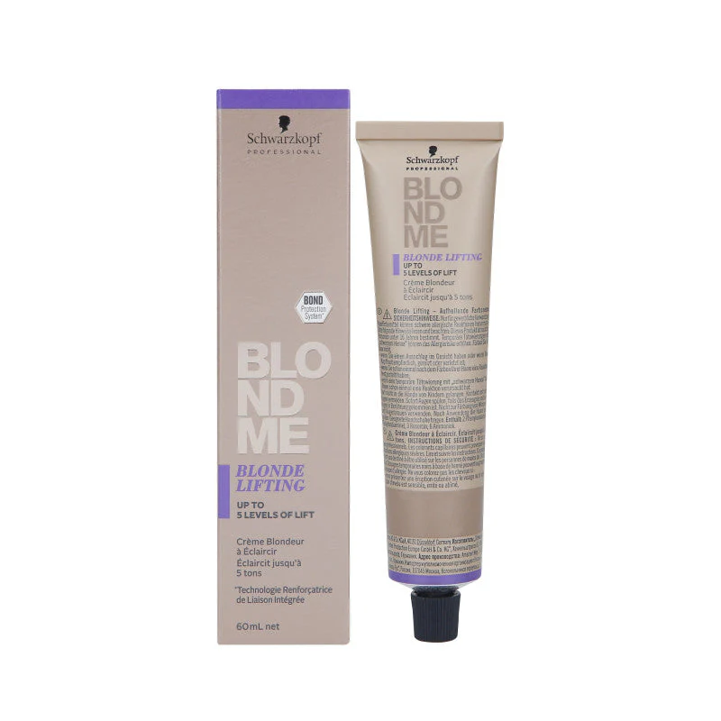 SCHWARZKOPF PROFESSIONAL BLONDME LIFTING Baza rozjaśniająca do włosów naturalnych i rozjaśnianych 60 ml
