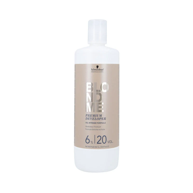 SCHWARZKOPF PROFESSIONAL BLONDME Premium Oil Developer Oksydant do włosów 6% 1000 ml