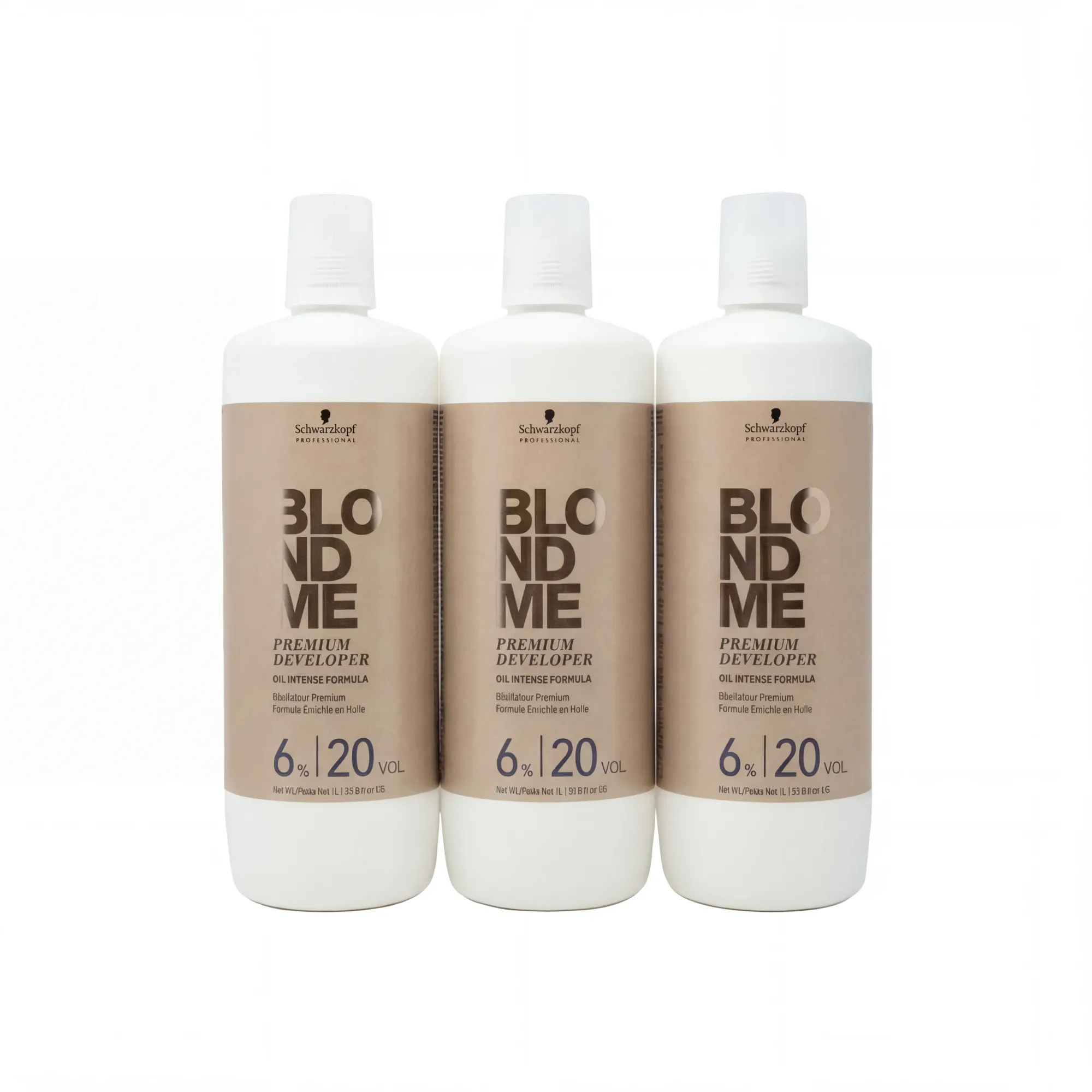SCHWARZKOPF PROFESSIONAL BLONDME Premium Oil Developer Oksydant do włosów 6% 1000ml - MULTIPAKI
