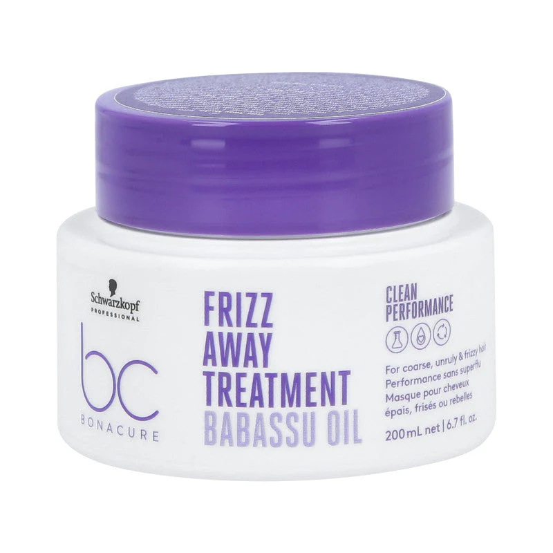 SCHWARZKOPF PROFESSIONAL BONACURE FRIZZ AWAY Maska wygładzająca do włosów puszących 200 ml