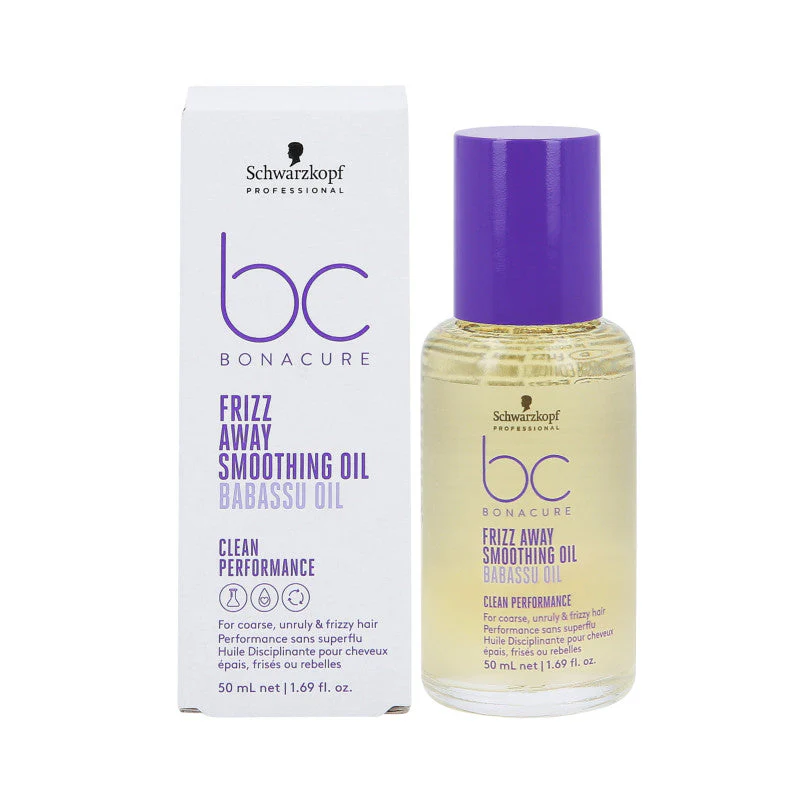 SCHWARZKOPF PROFESSIONAL BONACURE FRIZZ AWAY Olejek wygładzający do włosów puszących 50 ml