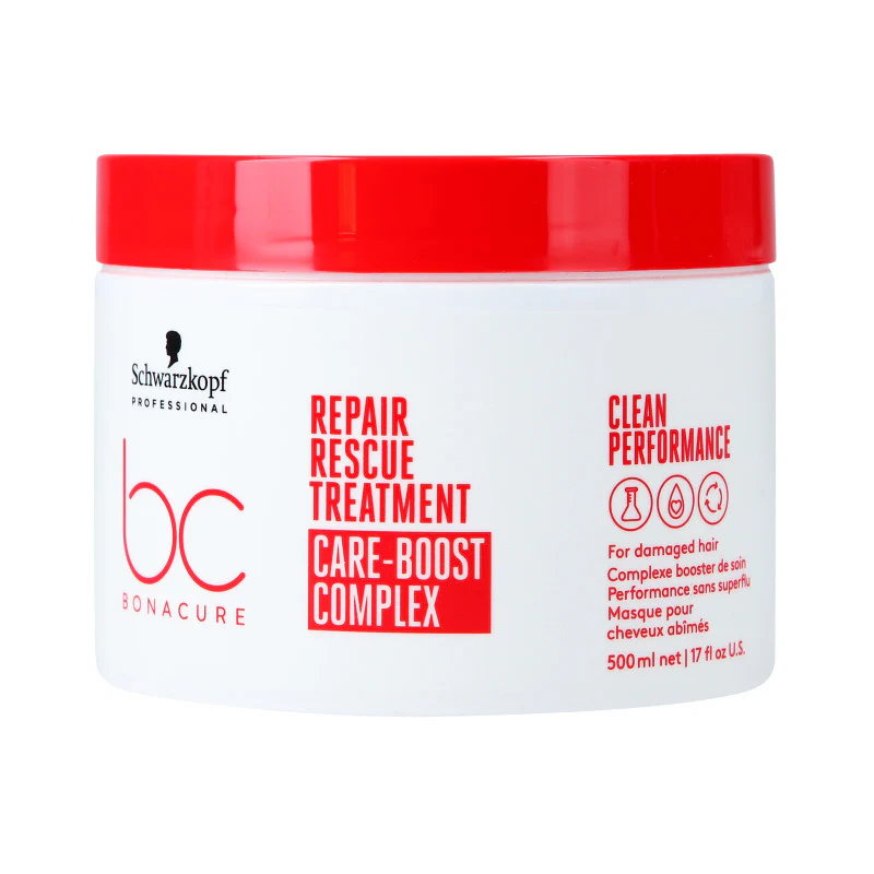 SCHWARZKOPF PROFESSIONAL BONACURE REPAIR RESCUE TREATMENT Bardzo intensywna regenerująca maska do włosów 500 ml