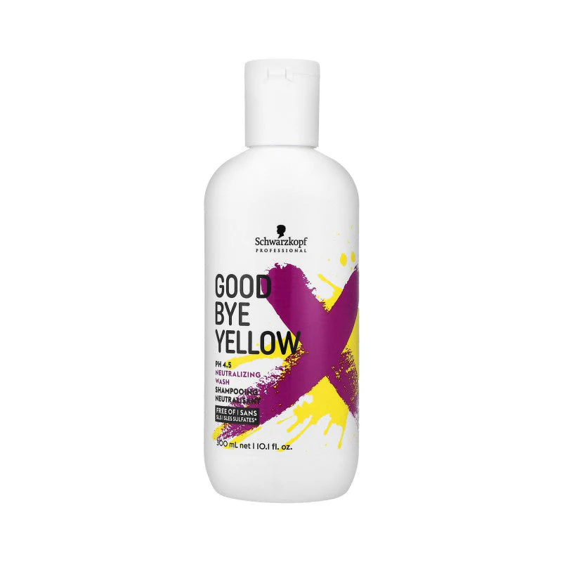 SCHWARZKOPF PROFESSIONAL GOODBYE YELLOW Szampon neutralizujący kolor 300 ml