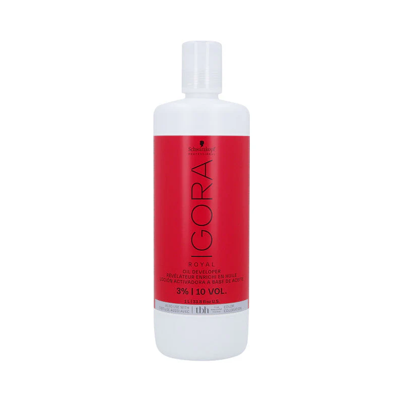 SCHWARZKOPF PROFESSIONAL IGORA OIL DEVELOPER Utleniacz 3% 1000 ml