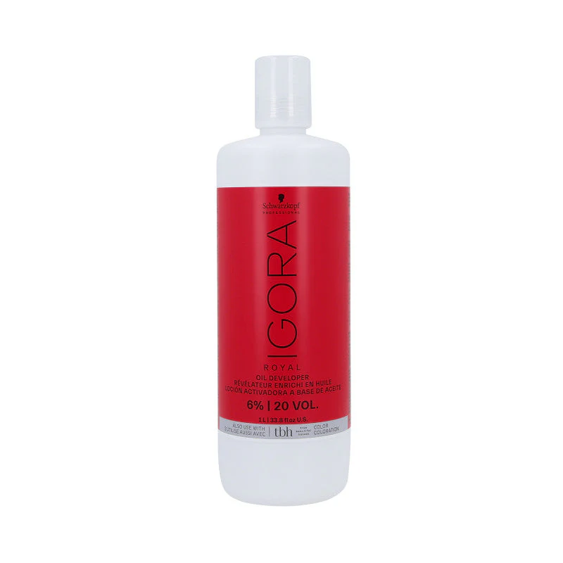 SCHWARZKOPF PROFESSIONAL IGORA OIL DEVELOPER Utleniacz 6% 1000 ml