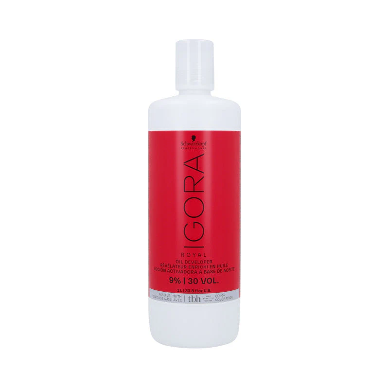 SCHWARZKOPF PROFESSIONAL IGORA OIL DEVELOPER Utleniacz 9% 1000 ml