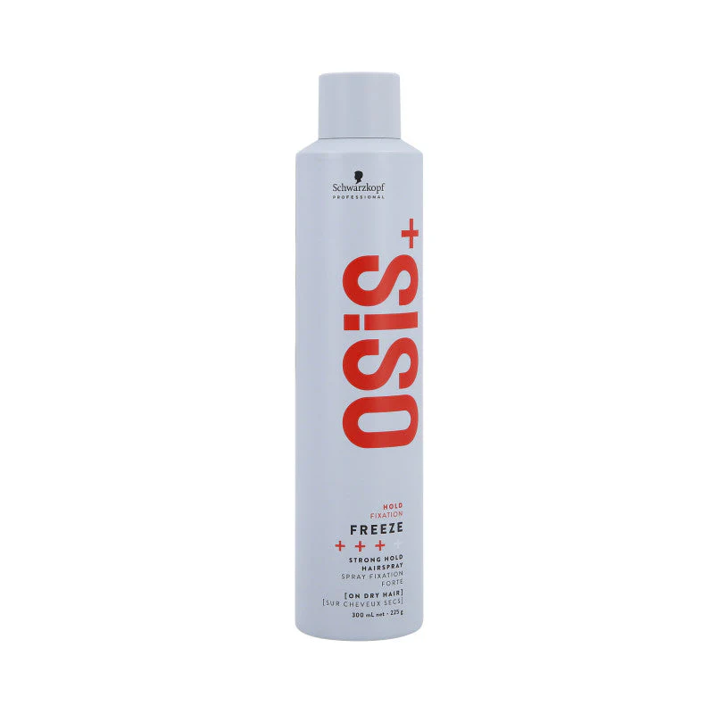 SCHWARZKOPF PROFESSIONAL OSIS+ FREEZE Mocno utrwalający lakier do włosów 300 ml