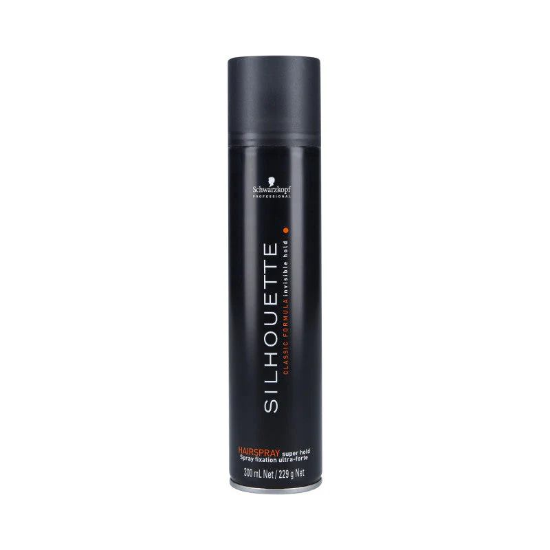 SCHWARZKOPF PROFESSIONAL SILHOUETTE SUPER HOLD Bardzo mocny lakier do włosów 300 ml