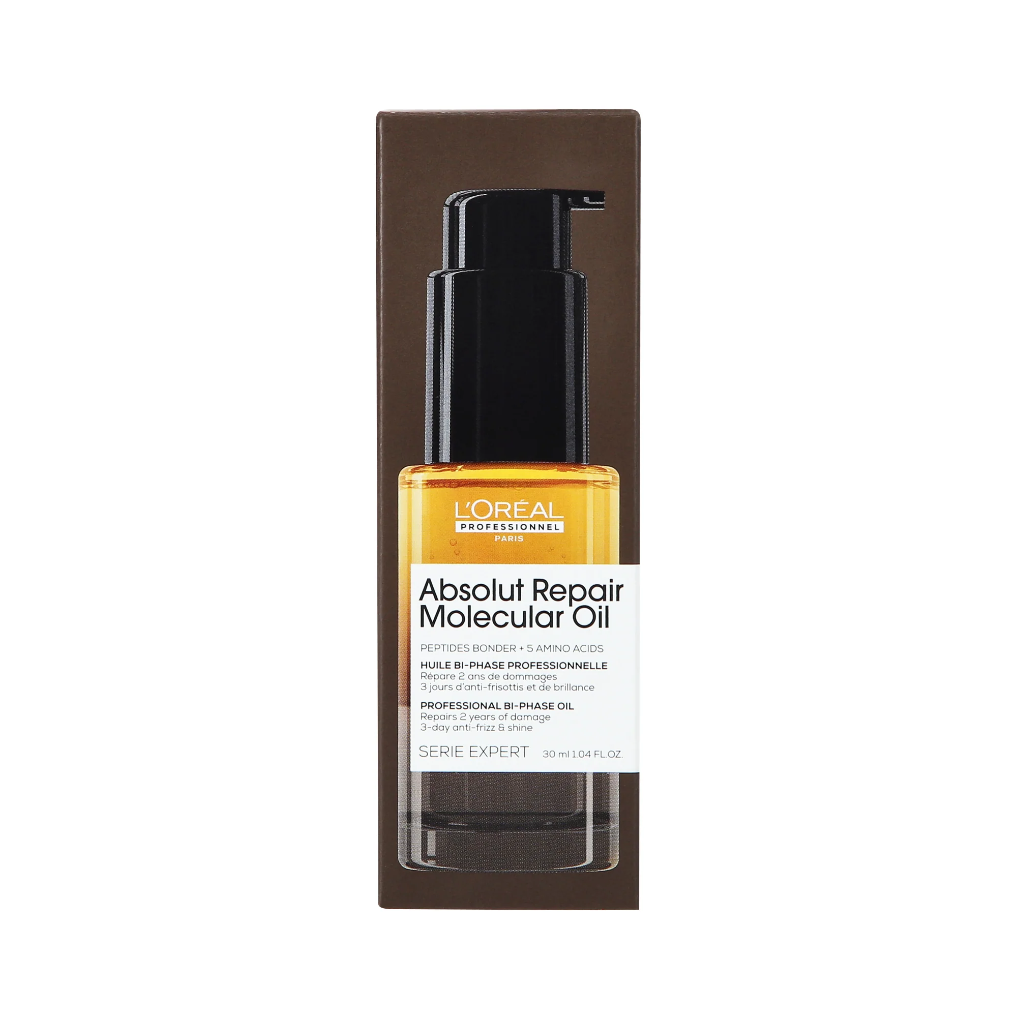 L’OREAL PROFESSIONNEL ABSOLUT REPAIR MOLECULAR Dwufazowy olejek z peptydami i aminokwasami 30 ml