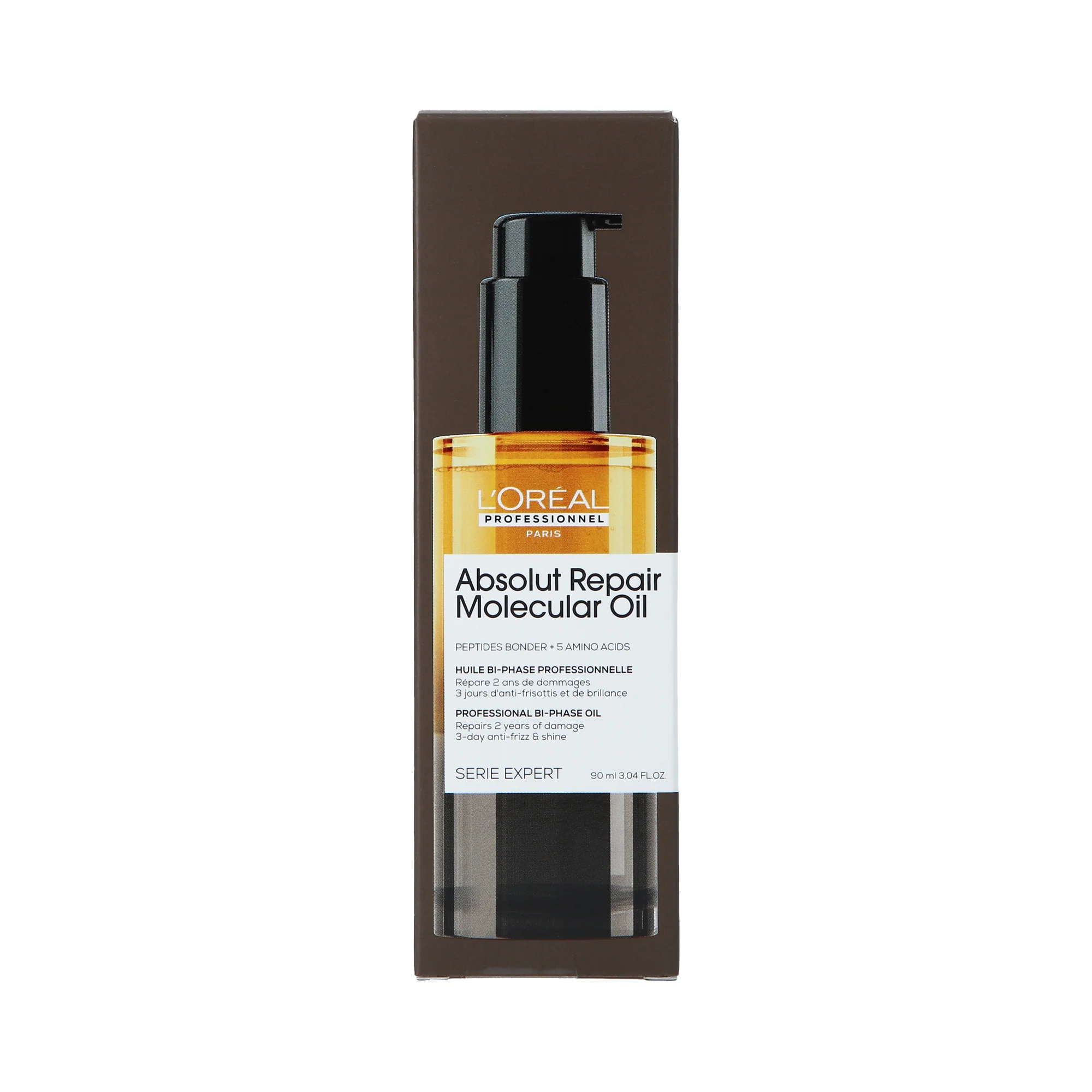 L’OREAL PROFESSIONNEL ABSOLUT REPAIR MOLECULAR Dwufazowy olejek z peptydami i aminokwasami 90 ml