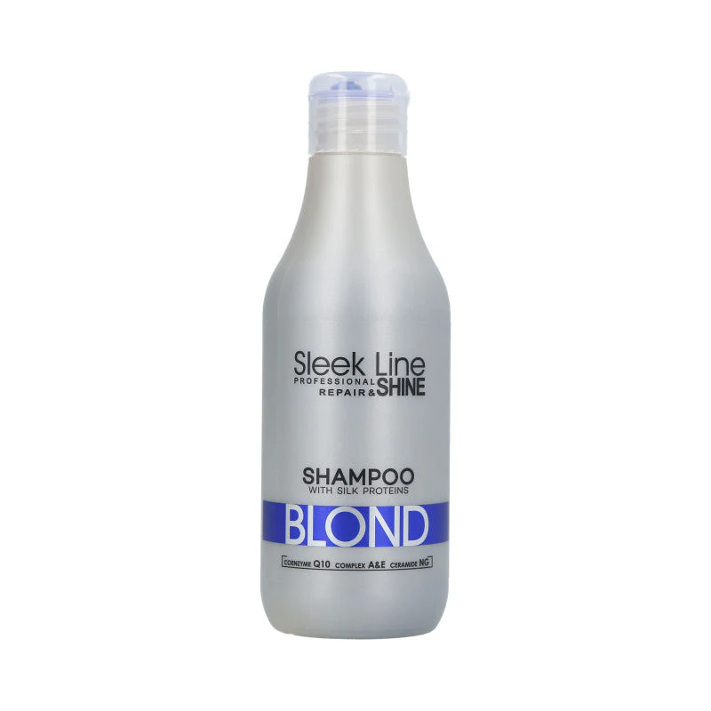 STAPIZ SLEEK LINE BLOND Szampon do włosów blond i siwych 300 ml