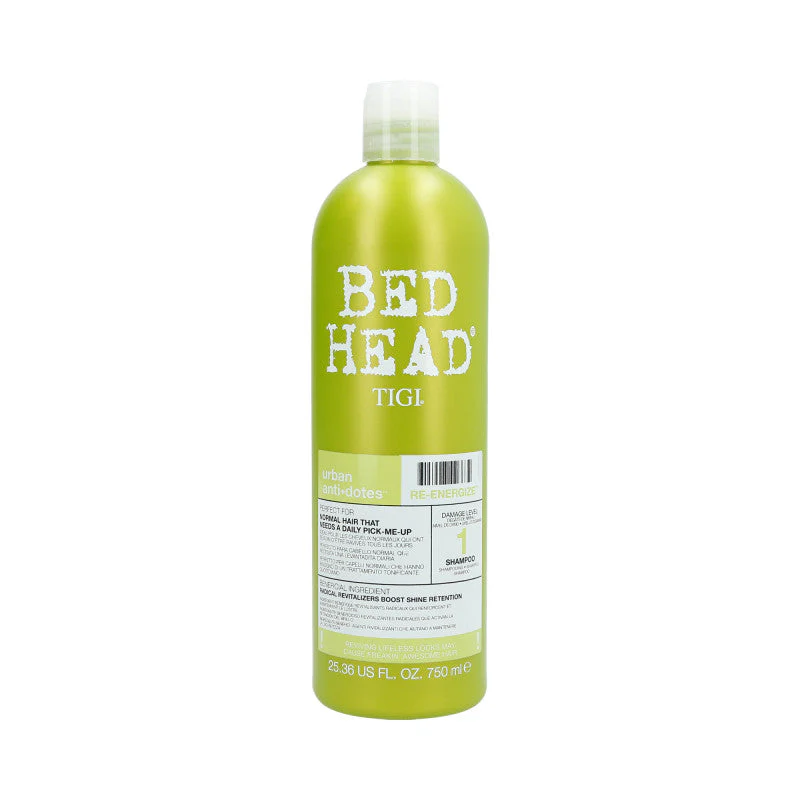 TIGI BED HEAD URBAN ANTIDOTES Re-energize Szampon rewitalizujący 750 ml