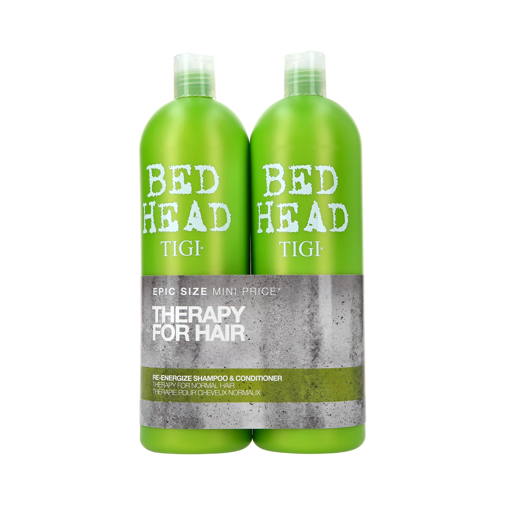 TIGI BED HEAD URBAN ANTIDOTES RE-ENERGIZE Rewitalizujący zestaw do włosów 2 x 750 ml