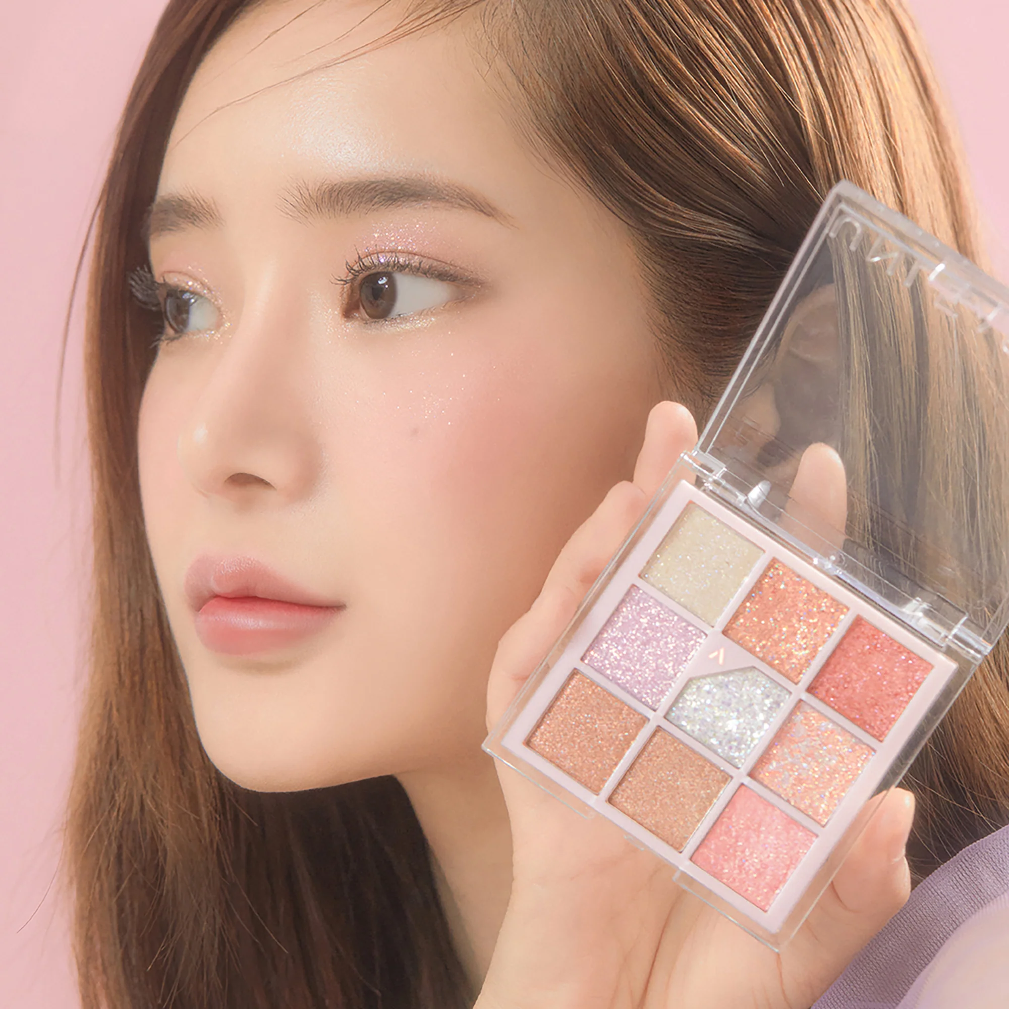 UNLEASHIA GLITTERPEDIA Wegańska paleta cieni do powiek No.1 All of Glitter 6,2 g - Image 5
