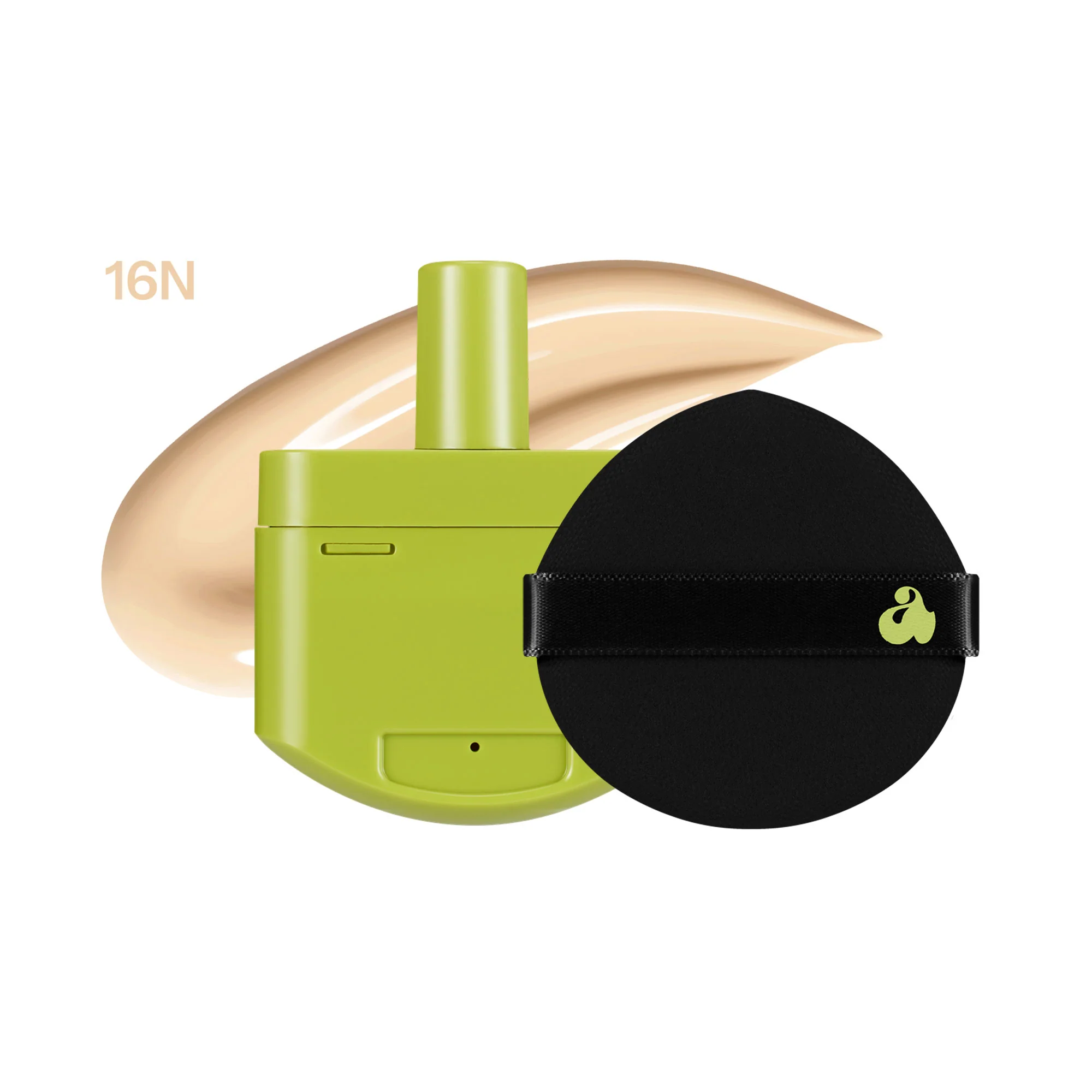 UNLEASHIA SATIN WEAR HEALTHY-GREEN CUSHION Satynowy podkład w poduszce SPF30 PA++ 15 g - Image 3