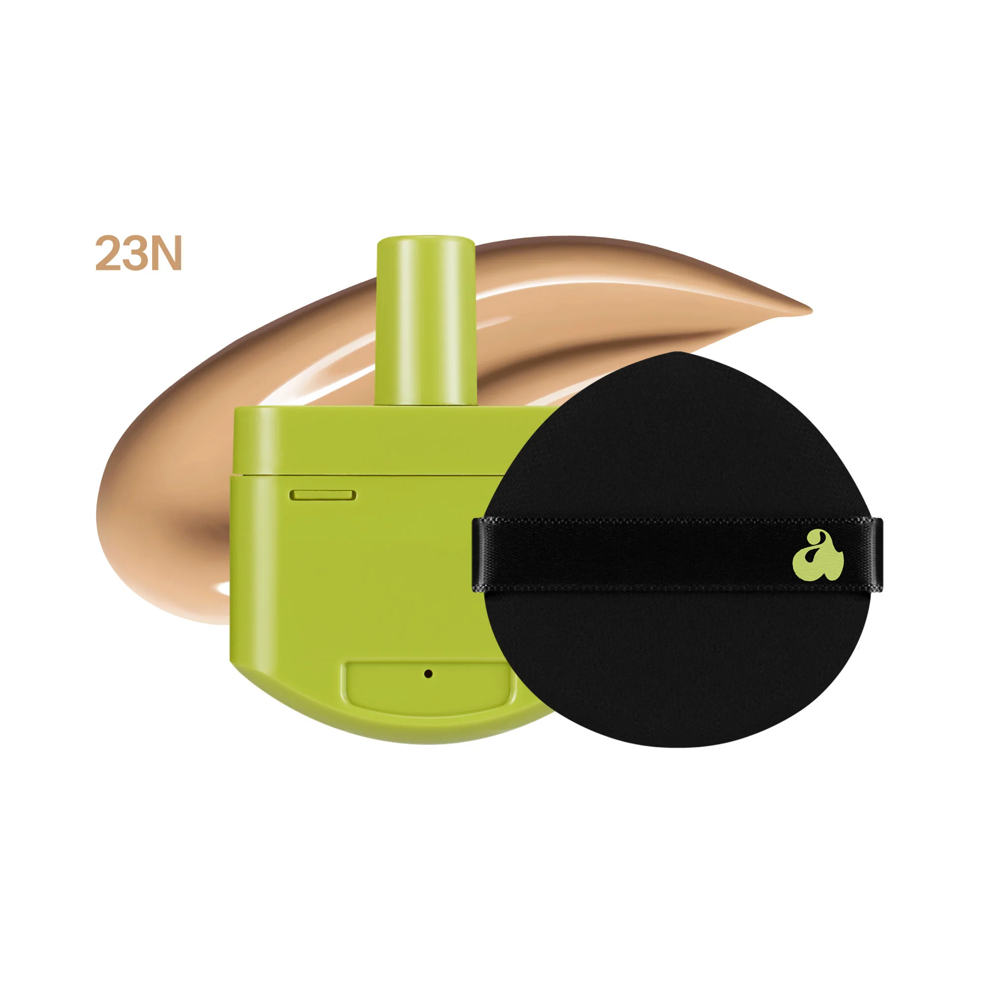 UNLEASHIA SATIN WEAR HEALTHY-GREEN CUSHION Satynowy podkład w poduszce SPF30 PA++ 15 g - Image 7
