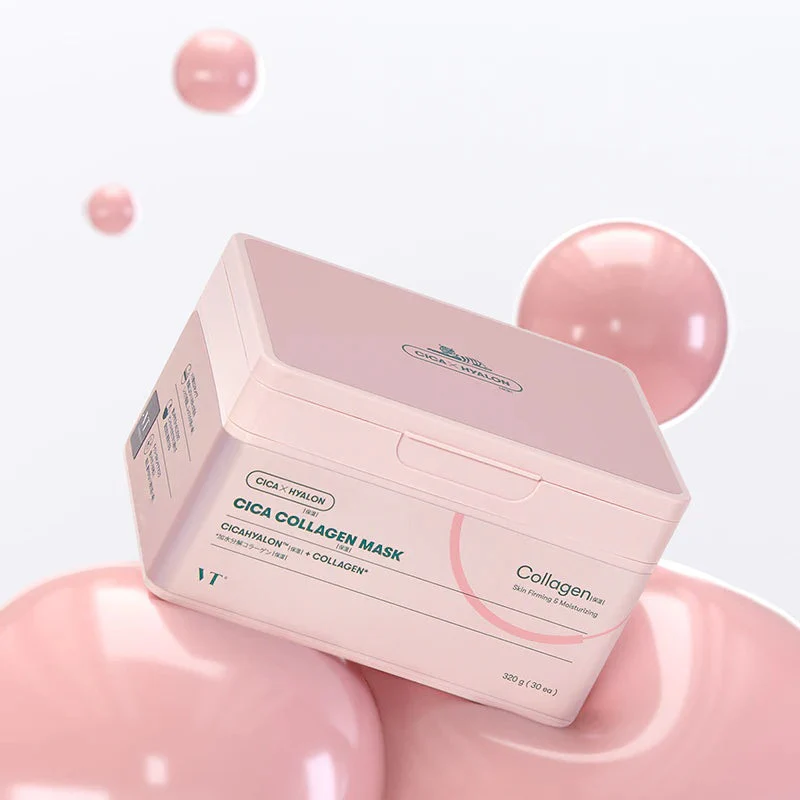 VT COSMETICS CICA COLLAGEN Maska kolagenowa, ujędrniająca 30 szt. - Image 2