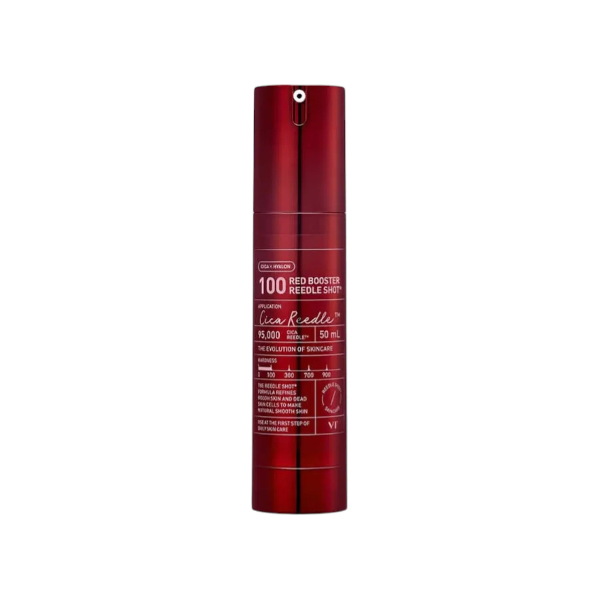 VT COSMETICS RED BOOSTER REEDLE SHOT100 Regenerujące serum do twarzy z mikroigłami 50 ml