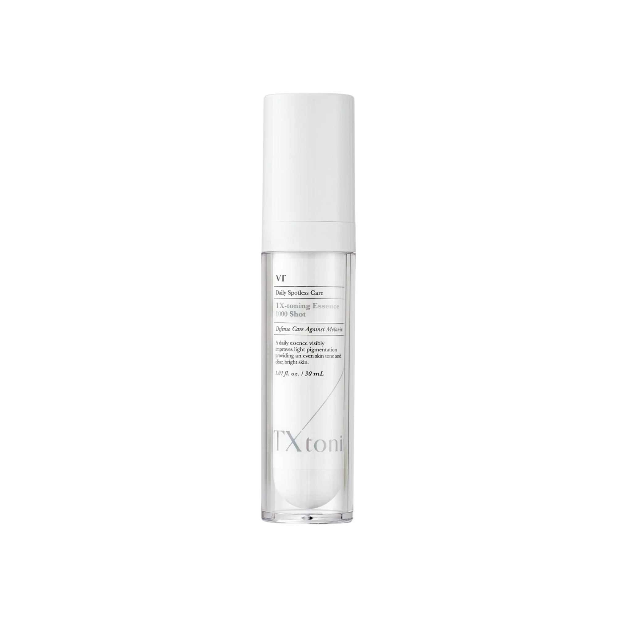 VT COSMETICS TX-TONING ESSENCE 1000 SHOT Rozjaśniające serum do twarzy z kwasem traneksamowym 30 ml