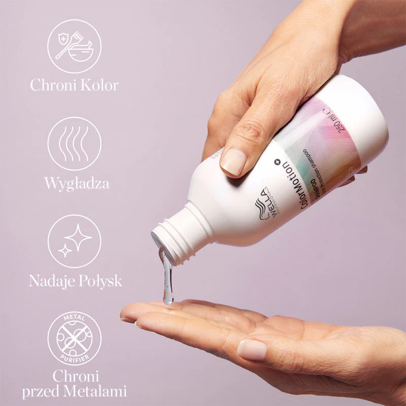 WELLA PROFESSIONALS COLOR MOTION+ Szampon chroniący kolor włosów 250 ml - Image 7