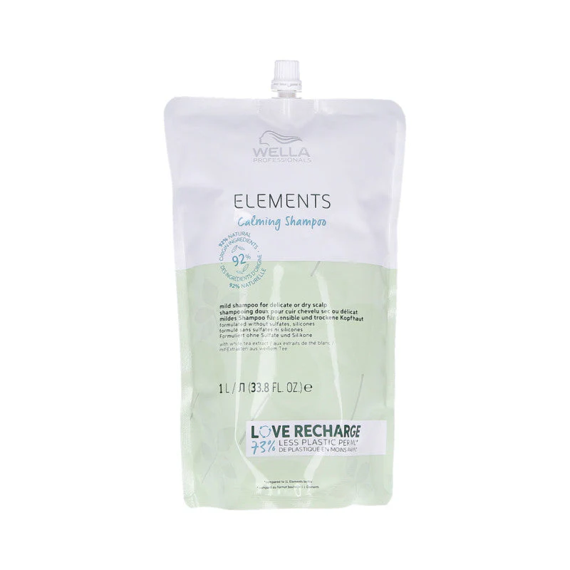 WELLA PROFESSIONALS ELEMENTS Łagodny szampon do włosów Saszetka 1000 ml